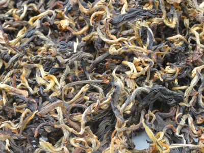 云南普洱古树晒红茶滇红茶功夫红茶老树晒红茶甘甜景谷原产地批发图2