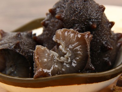 即食海参仙鹭岛工厂现货批发代发大连渤海湾鲜活海参开袋即食500g图4