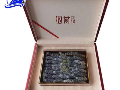 邦大海珍 海参批发一件代发老淡干刺参 300g渤海湾淡干海参礼盒图2