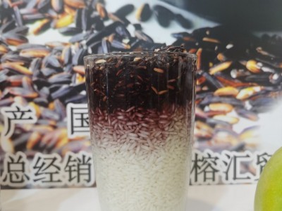 泰国进口黑糯米500g袋装 血糯米商用饭团米批发紫糯米榕汇黑糯米图4