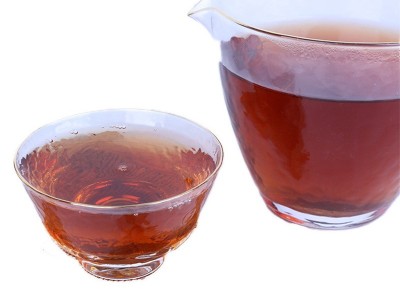 云南特产茶叶普洱茶 2002年天下普洱 大叶种茶熟茶饼茶厂家直营图4