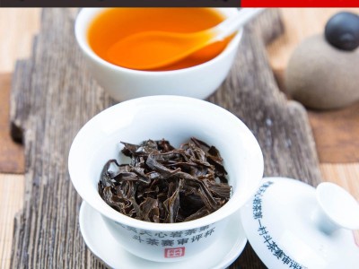 武夷山茗枞乌龙茶厂家小铁罐礼盒装批发大红袍 高香型金观音茶叶图4