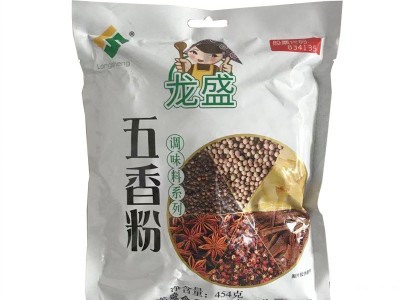 龙盛食品454g黑胡椒碎500g椒盐454g五香粉餐饮烧烤必备量大从优图3