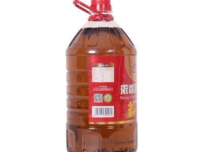 厂家直销达园浓香菜籽油5L非转基因食用油物理压榨家用大桶装现货图3