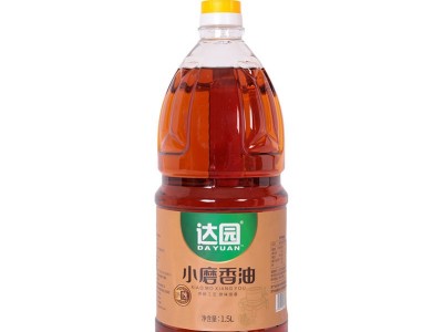厂家直供达园小磨香油黑芝麻油1.5L食用油家用商用厂家批发芝麻油图5