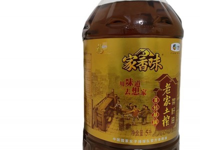 福临门家香味老家土榨菜籽油5L食用油家用炒香清香压榨菜籽油三级图5