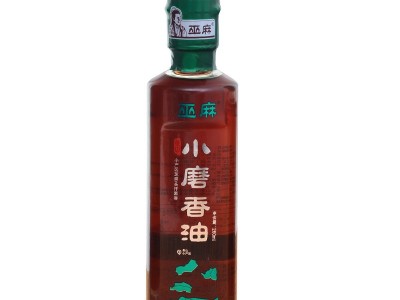 厂家现货批发巫山260ml小磨香油黑芝麻香油凉拌菜调味油家用香油图5