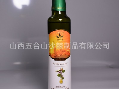 五峰慧果紫苏籽油200ml 植物油瓶装食用油超临界萃取一件代发厂家图2