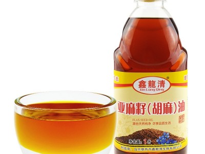 月子胡麻油亚麻籽油厂家内蒙古农家散装初榨孕妇食用亚麻子香油1L图5