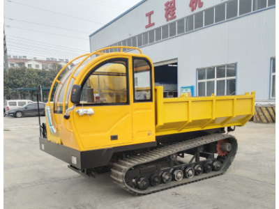 回填土履带运输车 10吨座驾式履带运输车 快速后桥式山地自卸车图2