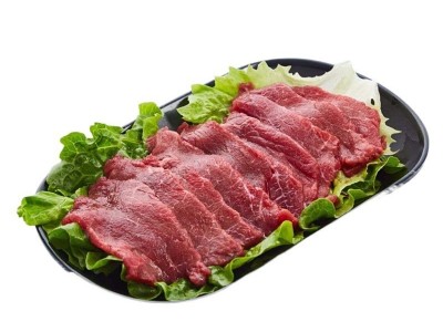 新鲜牛肉片冷冻食品火锅食材水煮爆炒半成品食品500克/包图2