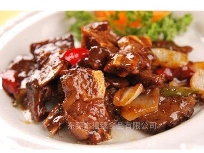 金嘉厨黑椒牛仔骨 新鲜腌制牛小排西餐饭店冷冻半成品食材1KG/包图5