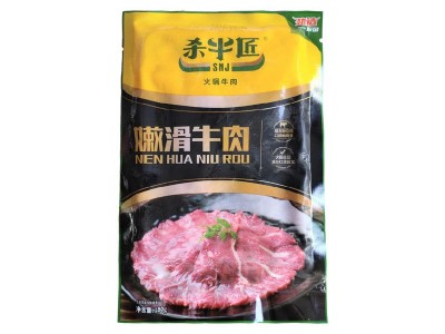 四川嫩滑牛肉180g家用火锅食材开袋即用半成品冷冻生牛肉现货批发图5