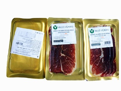 西班牙火腿片80g50g伊比利亚黑猪火腿切片80g绿标真空包装生吃即图5