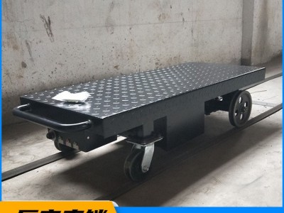 定制电动平板车工地农用遥控轨道运输车 养殖棚轨道电动采摘车图5