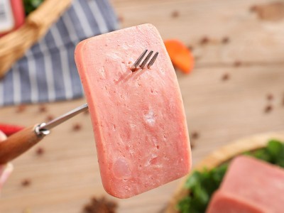 午餐肉方形火腿片切片早餐三明治食材烘焙专用商用即食三文治方肠图2
