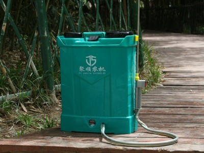 新款智能电动喷雾器农用高压喷雾机 果树园林灭虫充电消毒打药机图5