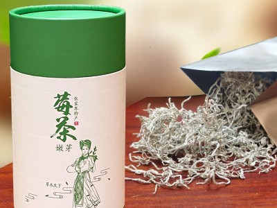 张家界莓茶罐装土家茅岩霉茶芽尖藤茶50g龙须梅茶图2