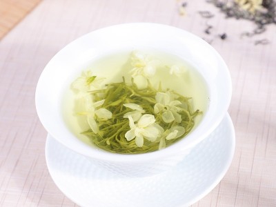2022半坡芳茗飘雪茉莉花茶散装碧潭花茶四川蒙顶茶叶一件代发图4