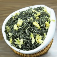 2022半坡芳茗飘雪茉莉花茶散装碧潭花茶四川蒙顶茶叶一件代发