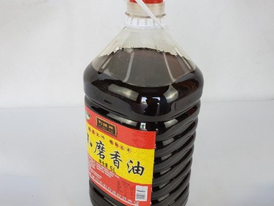 厂家直供5L桶装香油 芝麻油 小磨香油国产小磨芝麻油图4
