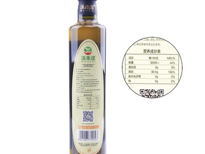 内蒙古真冷榨亚麻籽油厂家批发500ml纯亚麻子食用油麻油亚麻油图2