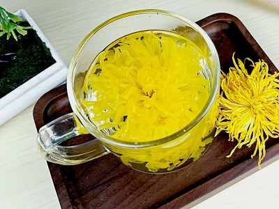 厂家批发金丝皇菊罐装20g 婺源黄菊花草茶修水菊花茶散装一件代发图4