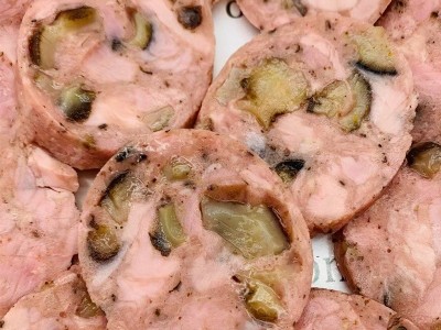俄罗斯风味海参香肠350g猪肉鸡肉海参肉肠烹饪火腿肠速食烤肠批发图2