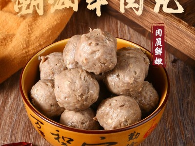 潮汕牛肉丸汕头手打牛肉牛筋丸潮州特产火锅烧烤食材批发代发地摊图2