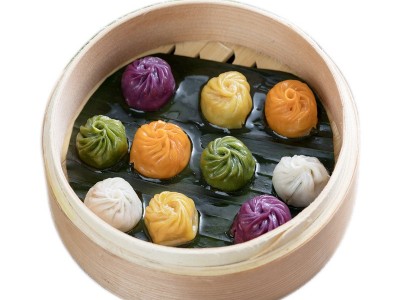 都别理 福鼎果蔬小笼包135g 冷冻食品速冻半成品珍珠小笼包体验装图3