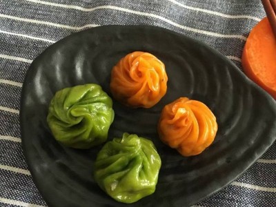 都别理 福鼎果蔬小笼包135g 冷冻食品速冻半成品珍珠小笼包体验装图4