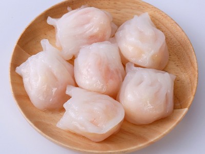 虾饺水晶虾饺1kg广式早茶点心速冻水晶虾饺皇港式酒店早餐店食材图2