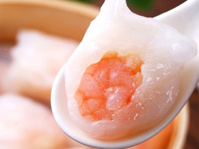 虾饺水晶虾饺1kg广式早茶点心速冻水晶虾饺皇港式酒店早餐店食材图3