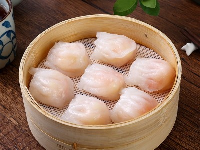 虾饺水晶虾饺1kg广式早茶点心速冻水晶虾饺皇港式酒店早餐店食材图4