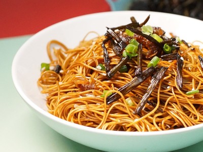 会吃牌港式虾子面云吞挂面速食方便面袋装面饼葱油拌面面条厂家图4