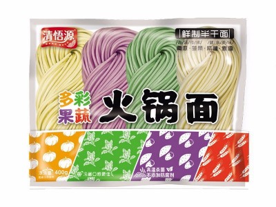 清悟源多彩果蔬火锅面150g装筋道爽口一件代发厂家直发图5