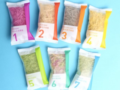 【热销拿样】有机一周面7口味不重样代加工多种造型蝴蝶海螺面片图4