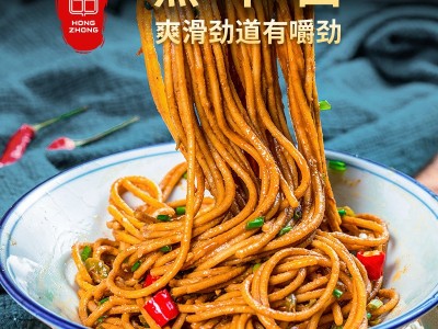 碱水面面条批发武汉热干面凉面炸酱面干拌面5斤/筒1.75mm厂家图4