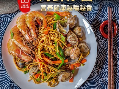 碱水面面条批发武汉热干面凉面炸酱面干拌面5斤/筒1.75mm厂家图3