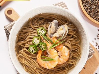 陈克明荞麦面条1斤杂粮粗粮苦荞冷面乔麦挂面大量批发图4