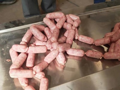 红肠灌肠机商用全自动腊肠灌制机器气动定量扭结灌肠机香肠灌肠机图3