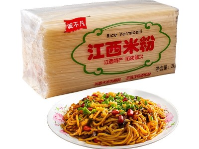 江西米粉米线江西特产米粉干2kg纯大米制作南昌炒粉汤粉拌粉图5