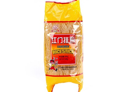 业昌江门排粉袋装400g 广东汤粉炒米粉细米线速食米粉图4