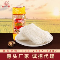 厂家批发业昌江门排粉袋装400g广东汤粉炒米粉细米线速食米粉