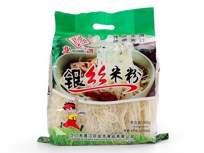 米粉特产广东业昌银丝米粉1.8斤袋装传统水磨大米图4