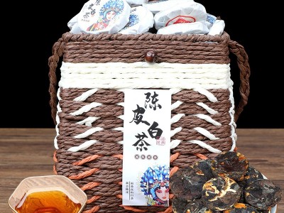 源头厂家批发直供福建陈皮白茶500g一件代发图5