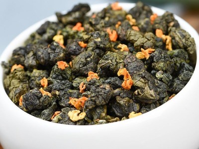2022桂花乌龙茶铁观音浓香型窨制桂花茶高山茶叶袋装罐装送礼500g图4