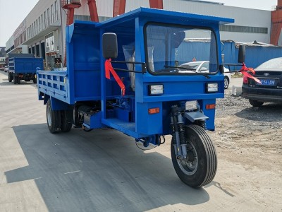 厂家供应四不像运输车 工地运输三轮五轮车 建筑自卸翻斗自卸车图3