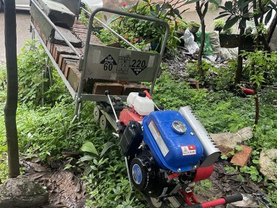 轨道果园运输车 自走式单轨运输搬运车 山地单轨装载车图3