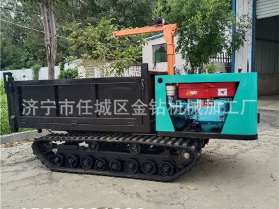 柴油动力搬运运输车 液压自卸履带车 多种规格爬山虎 可泥泞路面图4